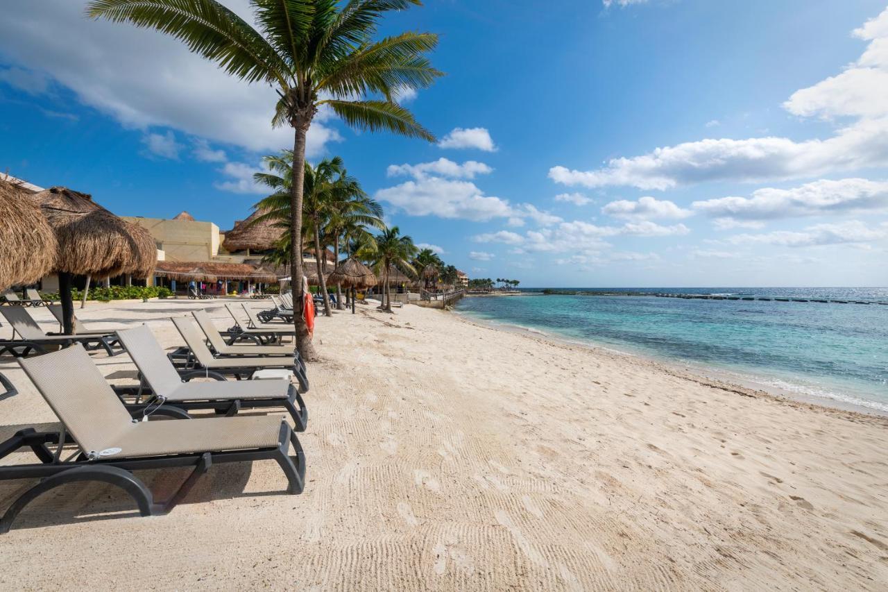 Catalonia Riviera Maya Resort & Spa Puerto Aventuras Exteriér fotografie Beach at the Grand Palladium Hotel